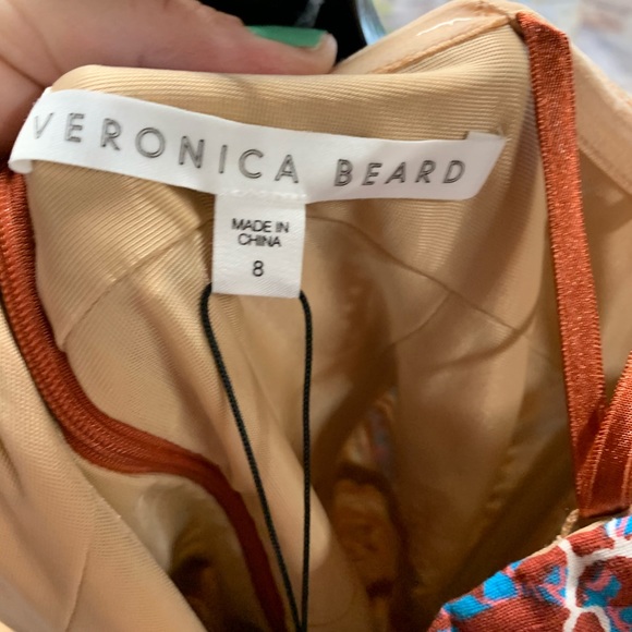 NWT VERONICA BEARD Fiore Print Midi Dress, 8 - Picture 14 of 16